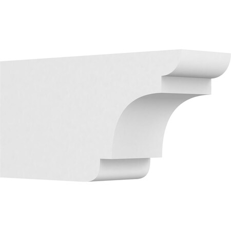 Ekena Millwork Standard New Brighton Architectural Grade PVC Rafter Tail, 6"W X 10"H X 20"L RFTP06X10X20NEB